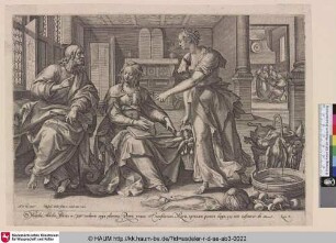 [Christus im Haus von Martha und Maria; Christ at the house of Martha and Maria]
