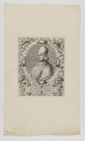 Bildnis des Angelus Politianus