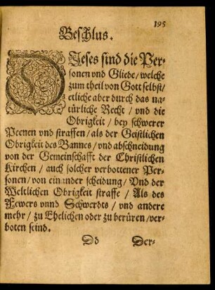 Beschlus.