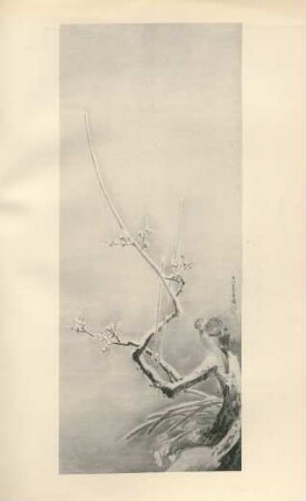 [XLII. Dove on snowy plum-branch by Kaihoku Yusetsu ...]