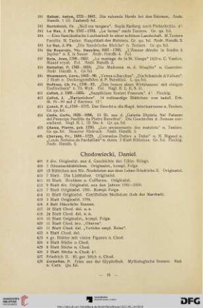 Chodowiecki, Daniel (Nr. 407-433)