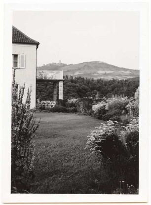 Garten Schindhelm, Kahla: Wohnhaus und Garten