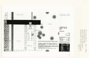 Großkraftwerk, Berlin-Hakenfelde (Diplomarbeit bei Bernhard Hermkes): Garage, Arzt, Grundriss 3. Obergeschoss + 13.00, 1:200