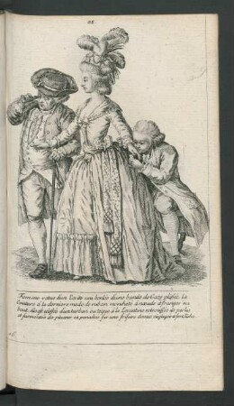 56. Femme vetue d'un Levite uni ...