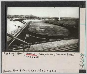 Florenz: Kampfbahn Giovanni Berta von Pier Luigi Nervi