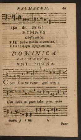 Dominica Palmarum. - Dominica Trinitatis.