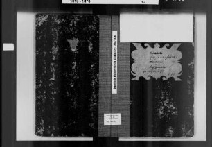 Eichtersheim, katholische und israelitische Gemeinde: Standesbuch 1866-1870