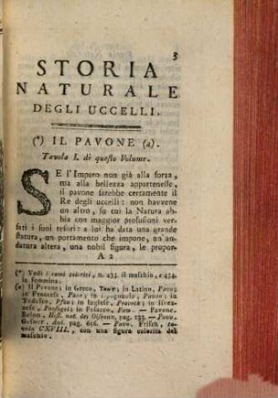 Storia Naturale Degli Uccelli. 4