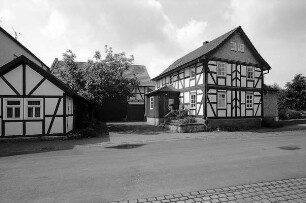 Fachwerkhaus (Fachwerkhaus); Eiterfeld, Brunnenstraße 5