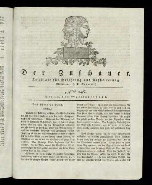 No. 146 - 6. December 1821