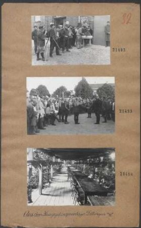 Kriegsgefangenenlager Dillingen a.D. (Anfertigen von Portätfotos)