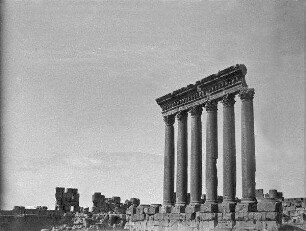 Baalbek, Die großen Säulen, 20 m hoch