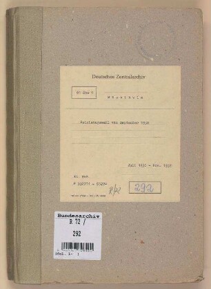 Wahlen: Reichstagswahlen im Sept. 1930, im März und Nov. 1932