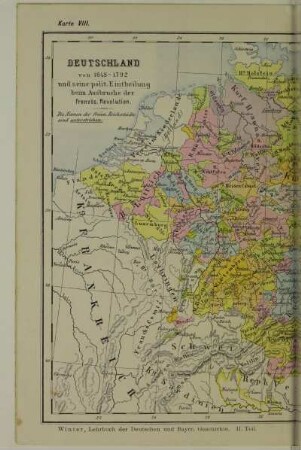Deutschland von 1648-1792