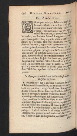En l'Année 1629.