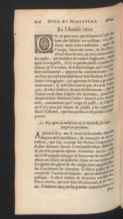 En l'Année 1629.