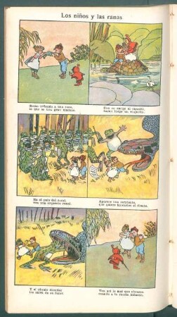 Los niños y las ranas - [Cómic]