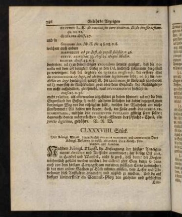 786-1104, Gelehrte Anzeigen im Jahr 1734: Stück 189-241