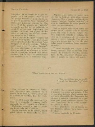 IV - "Esos periodistas son el diablo"