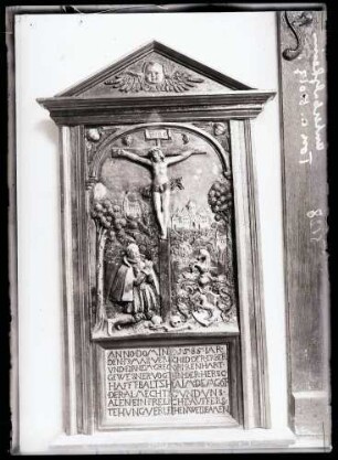 Pfarrkirche; Epitaph von 1585 Vogt Renhart