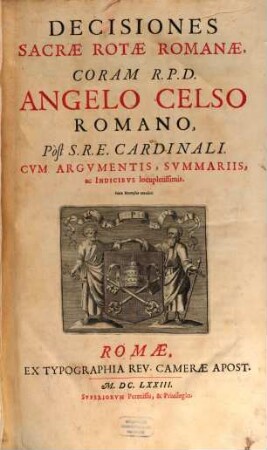 Decisiones Sacrae rotae romanae