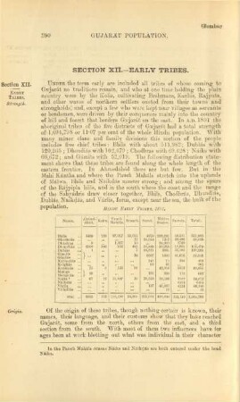 Section XII. Early Tribes