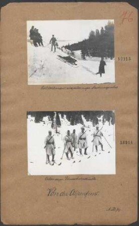 Österr.-ungar. Schneeschuhpatrouille