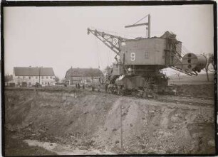 Grube Seitendorf Transport des Bagger 9 von Grube Seitendorf nach Grube Türchau