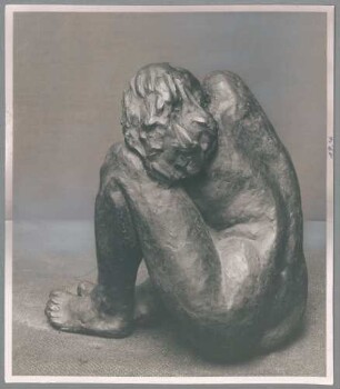 Hockende, 1928, Bronze