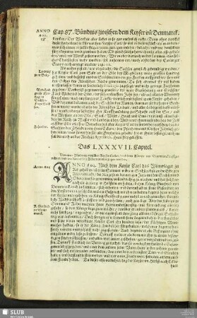 Das LXXXVII. Capitel