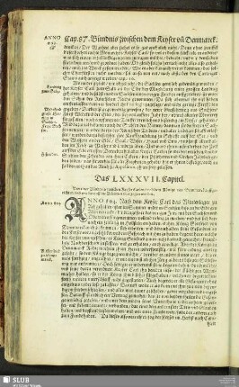 Das LXXXVII. Capitel