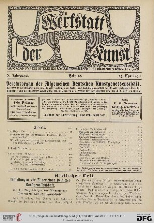 Heft 30 (24. April 1911)