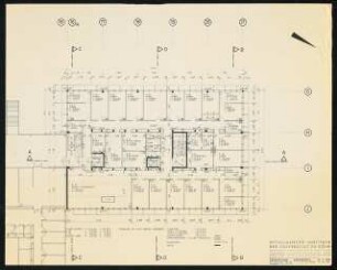 Physikalische Institute der Universität Köln: Kernphysik Erdgeschoss 1:100, Blattnummer 043