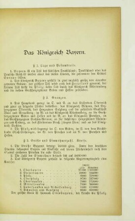 Das Königreich Bayern