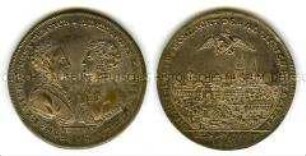 Deutschland, Preußen, Medaille auf die Völkerschlacht bei Leipzig