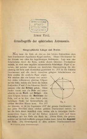 Handbuch der geographischen Ortsbestimmungen auf Reisen : zum Gebrauch für Geographen und Forschungsreisende