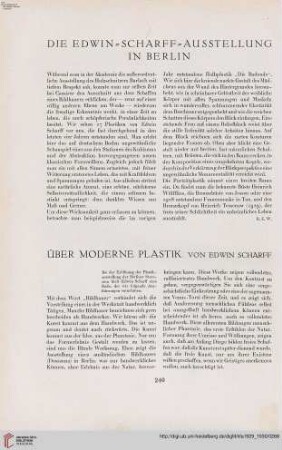 45: Die Edwin-Scharff-Ausstellung in Berlin