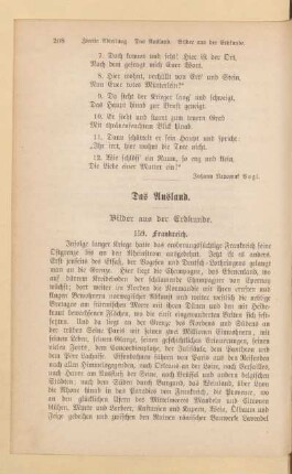 Bilder aus der Erdkunde