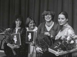 Internationale Filmfestspiele 1977, Katherine Hunter, Maria Schell, Regina Ziegler, Helma Sanders