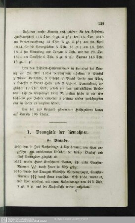 X. Drangsale der Bewohner