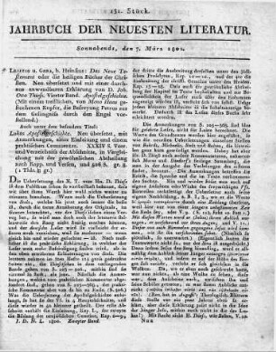 1801-03-07 : 151. Stück