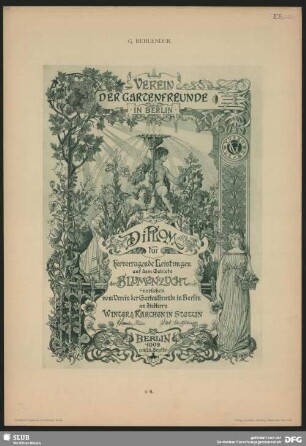 Verein der Gartenfreunde in Berlin