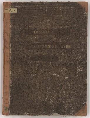 "DESSEINS DE CHEMINES PORTES.", Buchdeckel : Buchdeckel mit geprägtem Titel, 18. Jh. Gold/Papier & Leder. 43,5 x 32,3 cm. Bez.: "DESSEINS DE CHEMINES PORTES."