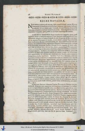 Reges Navarrae / Angliae / Scotiae / Daniae / Sueciae / Ungariae et Bohemiae / Poloniae.