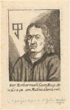 Georg Beck; gest. 1498 in Nürnberg