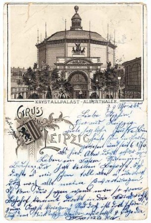 Gruss aus Leipzig: Krystallpalast, Alberthalle