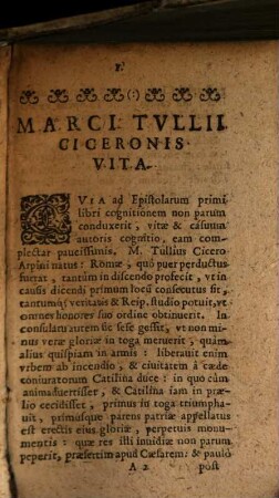 Epistolarum ad familiares libri XVI