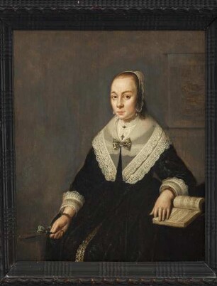 Bildnis einer Dame mit Fächer