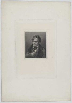 Bildnis des François-René de Chateaubriand