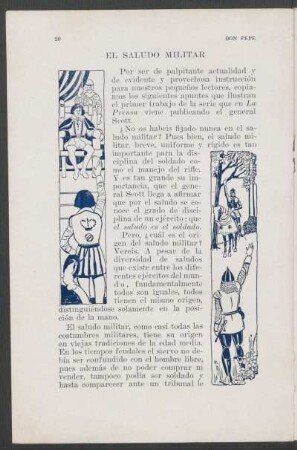 El saludo militar